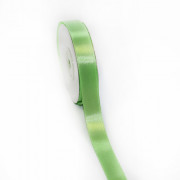 Лента атласная зеленая 15 мм