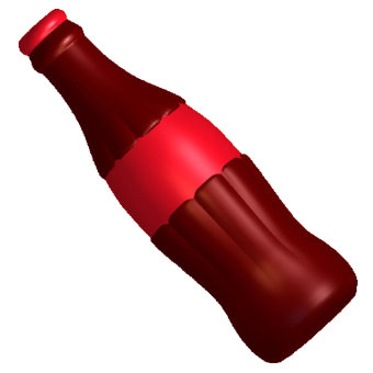Бутылка Кока форма пластиковая