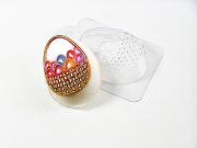Корзинка с яйцами пластиковая форма для мыла