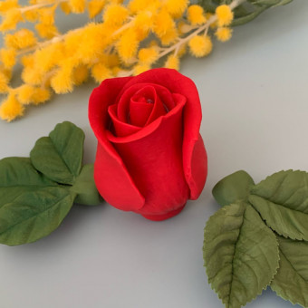 Роза рюмочка силиконовая форма