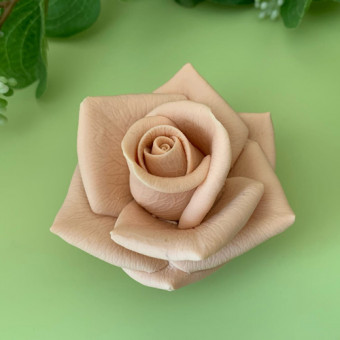 Роза скарлетт силиконовая форма