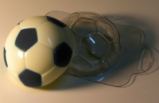 Футбольный мяч пластиковая форма для мыла